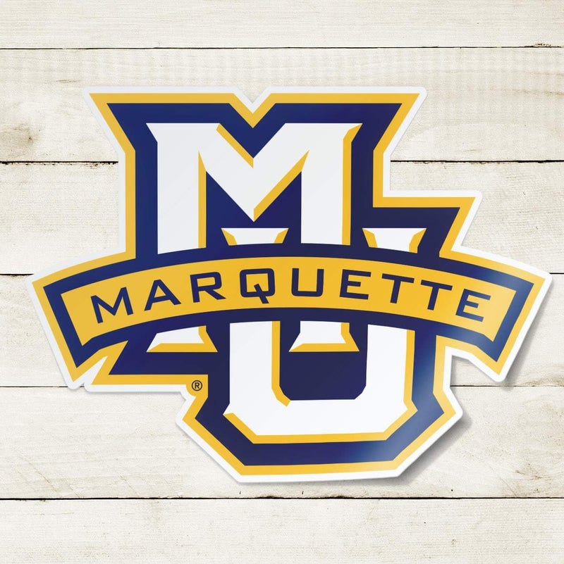 Nudge Printing Collegiate NCAA Car Decal Made from Premium Weatherproof Vinyl (Marquette University) - Image 2